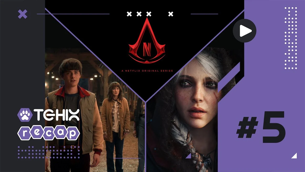 Assassins Creed serija ima glavnog glumca, a Stranger Things sezona 5 ruši rekorde! - Tehix Recap 5
