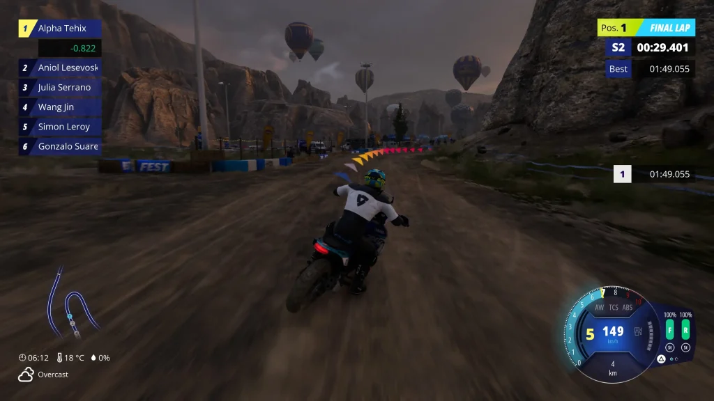 RIDE 6 RECENZIJA TEHIX