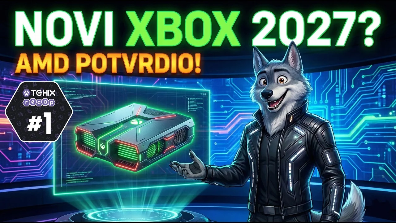 NOVI XBOX STIŽE 2027? AMD otkrio detalje! + Iron Lung pokorio kina! | Tehix Recap #1 TEHIX