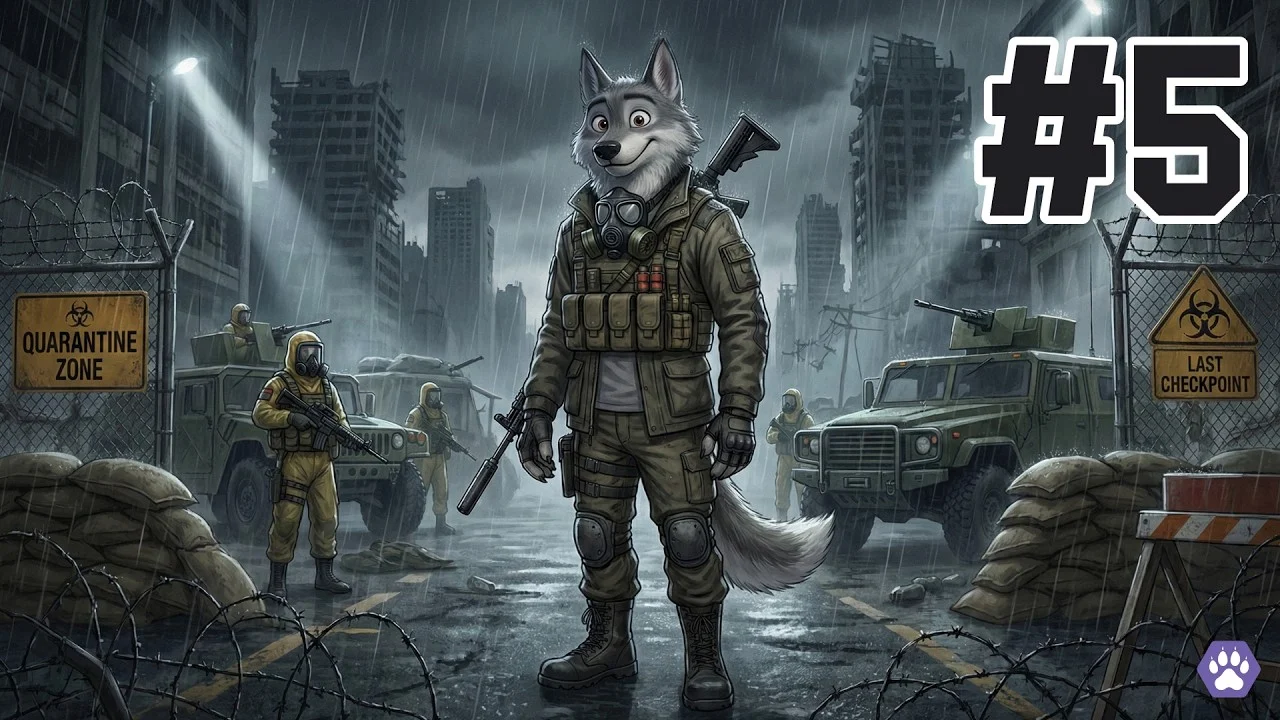 Zombiji lutaju po našoj bazi?! Quarantine Zone: The Last Check #5 TEHIX