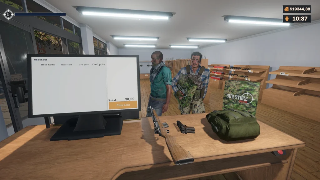Gun Store Simulator donosi realističnu simulaciju vođenja trgovine oružjem TEHIX