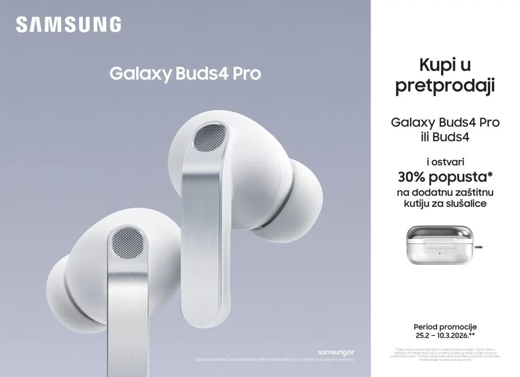 Samsung predstavlja Galaxy Buds4 seriju: Najbolji Hi-Fi zvuk dosad uz poboljšanu udobnost i savršeno pristajanje TEHIX 