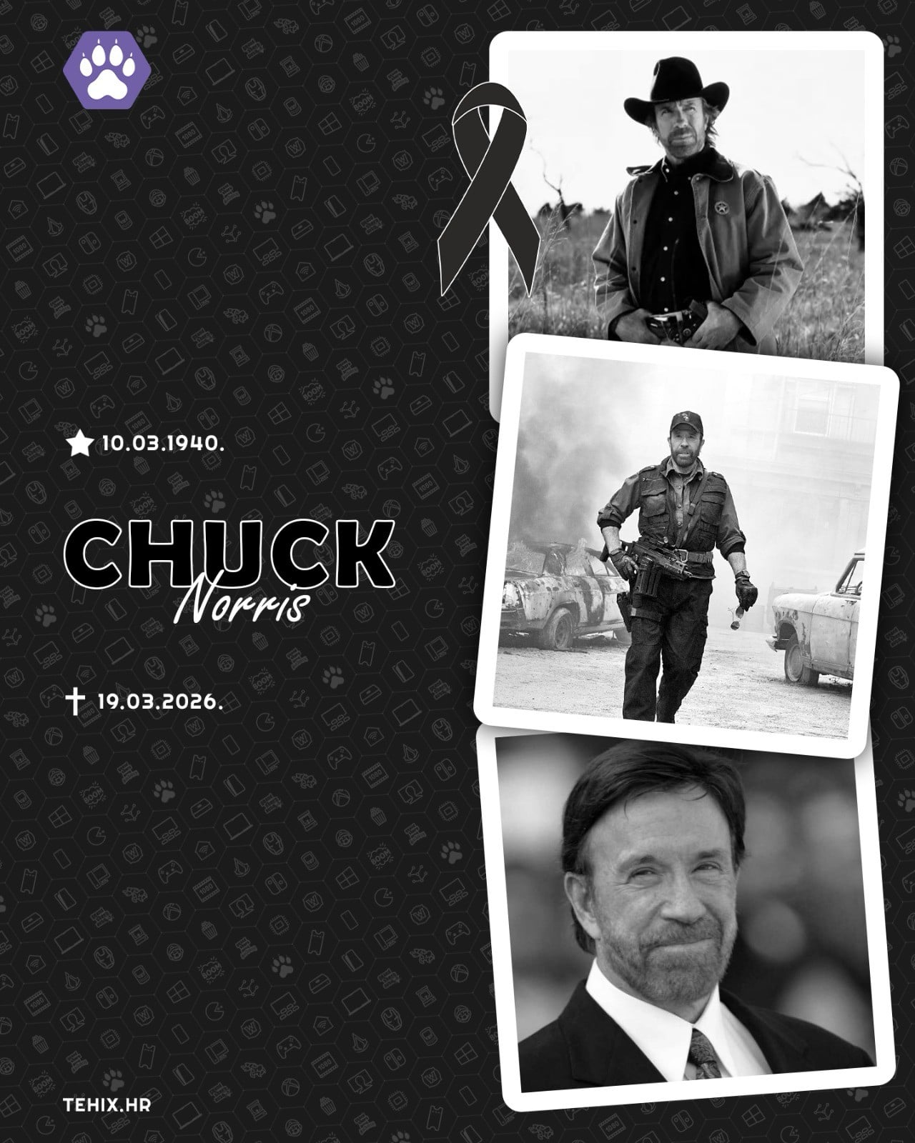 Chuck Norris HALL OF FAME Tehix