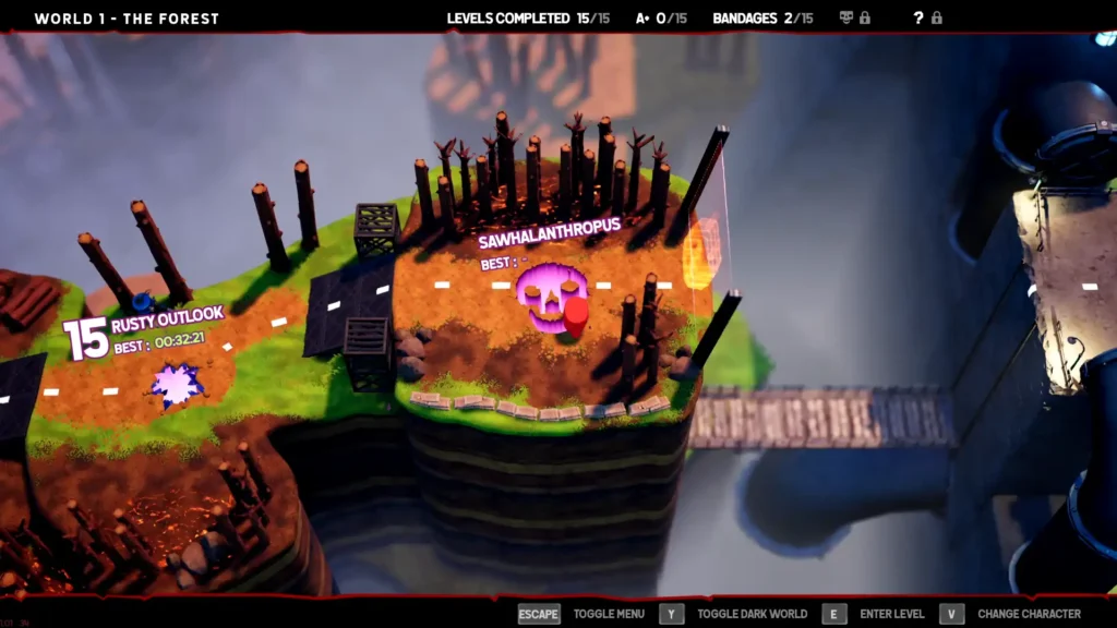 Super Meat Boy 3D RECENZIJA TEHIX