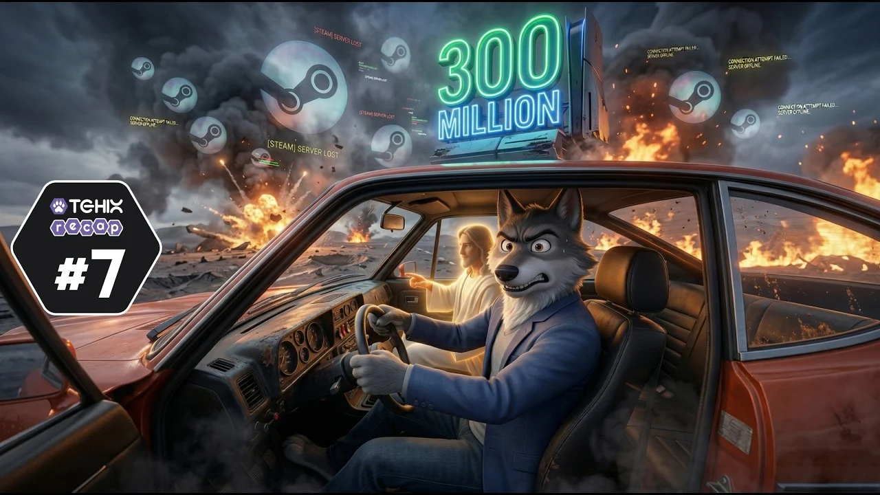 HRVATSKA IGRA GDJE VOZITE ISUSA?! + Sony zarada na PC-u | Tehix Recap #7 TEHIX