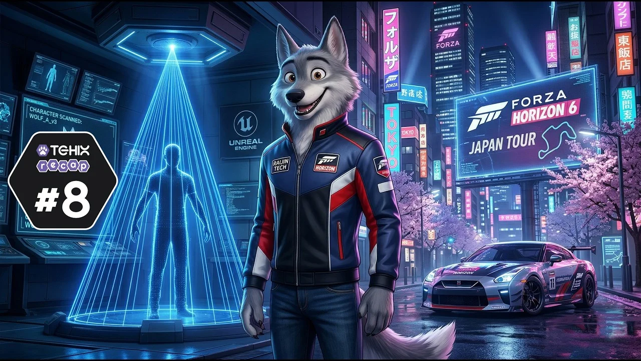 JAPAN JE POTVRĐEN ZA FORZA HORIZON 6! + Sony vas ubacuje u igre? | Tehix Recap #8 TEHIX