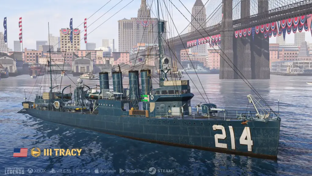 Novi američki razarači i proslave američkog Dana nezavisnosti uplovljavaju u World of Warships Legends TEHIX