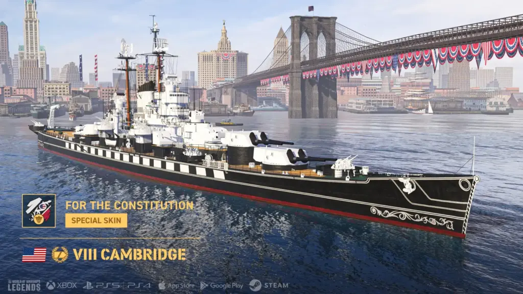 Novi američki razarači i proslave američkog Dana nezavisnosti uplovljavaju u World of Warships Legends TEHIX