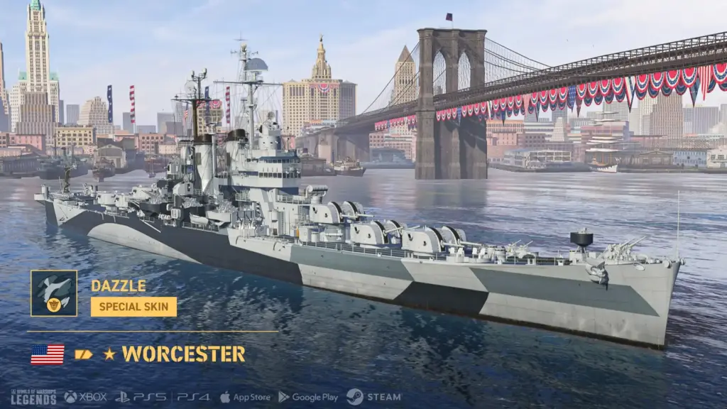 Novi američki razarači i proslave američkog Dana nezavisnosti uplovljavaju u World of Warships Legends TEHIX