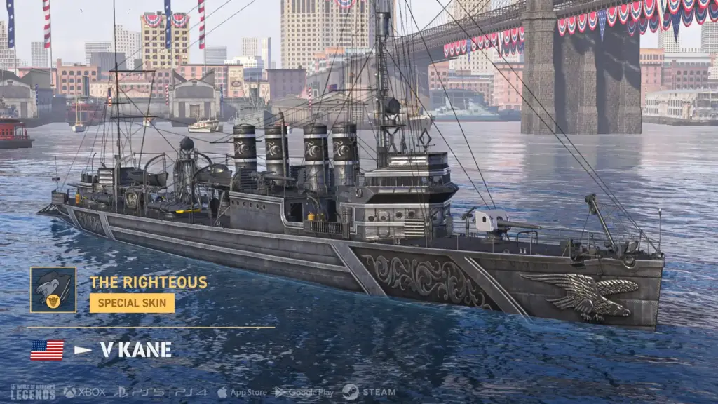 Novi američki razarači i proslave američkog Dana nezavisnosti uplovljavaju u World of Warships Legends TEHIX