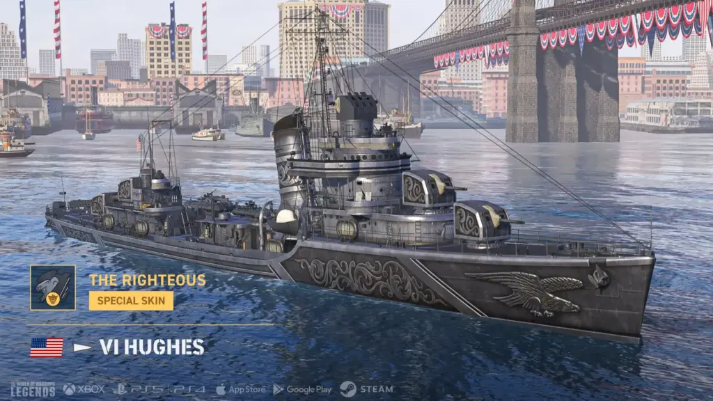 Novi američki razarači i proslave američkog Dana nezavisnosti uplovljavaju u World of Warships Legends TEHIX