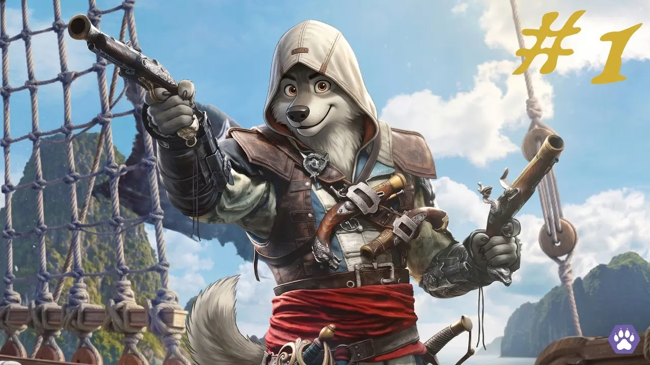 Edward Kenway nikad nije izgledao bolje! AC Black Flag Resynced #1 TEHIX