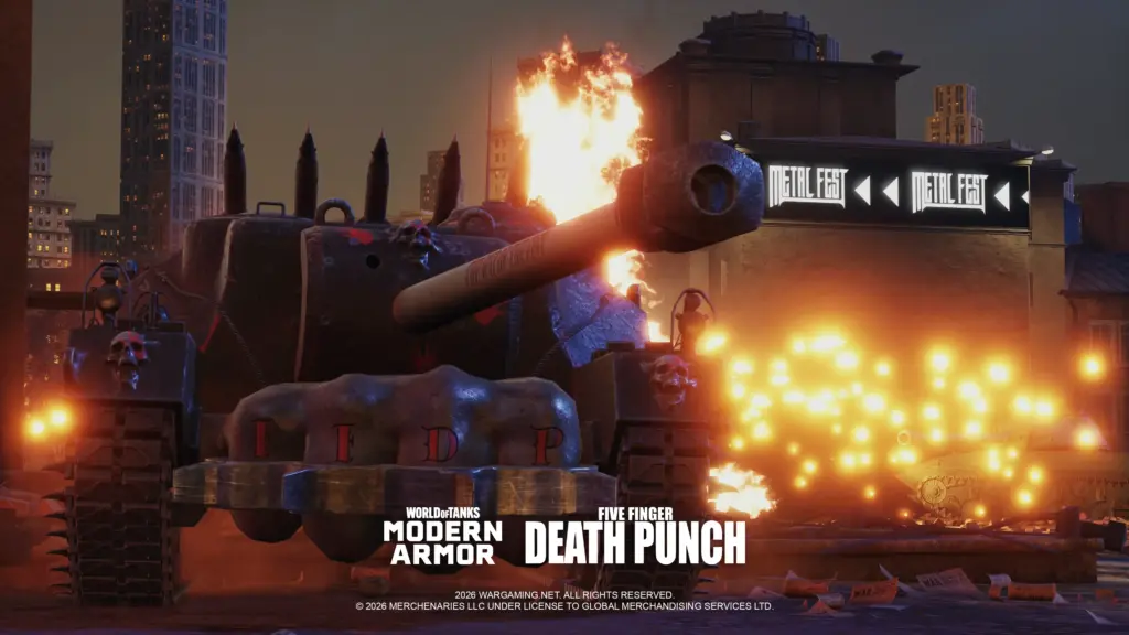 Metal Fest 2026 stiže u World of Tanks Modern Armor, predvodi ga Five Finger Death Punch TEHIX