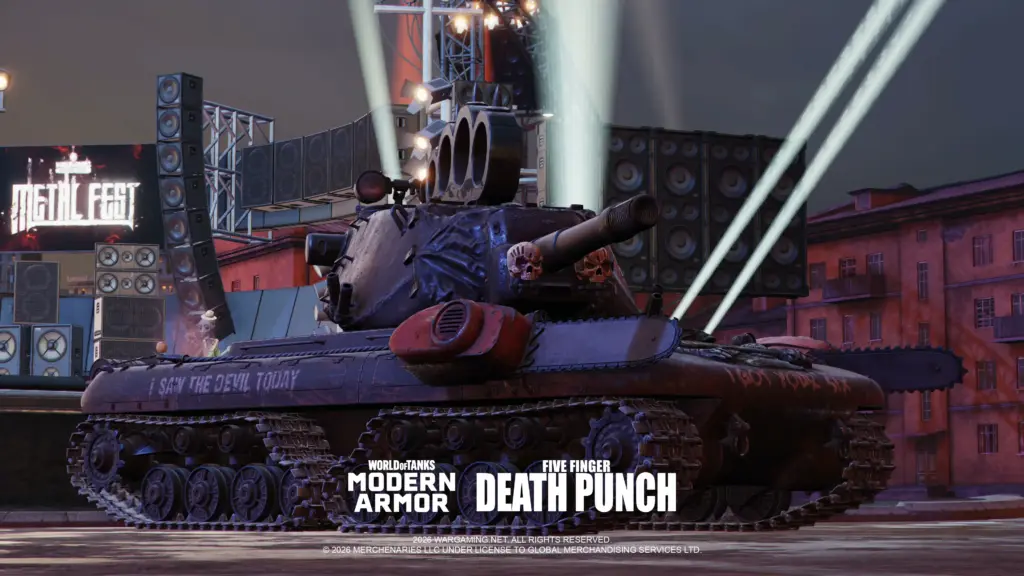 Metal Fest 2026 stiže u World of Tanks Modern Armor, predvodi ga Five Finger Death Punch TEHIX