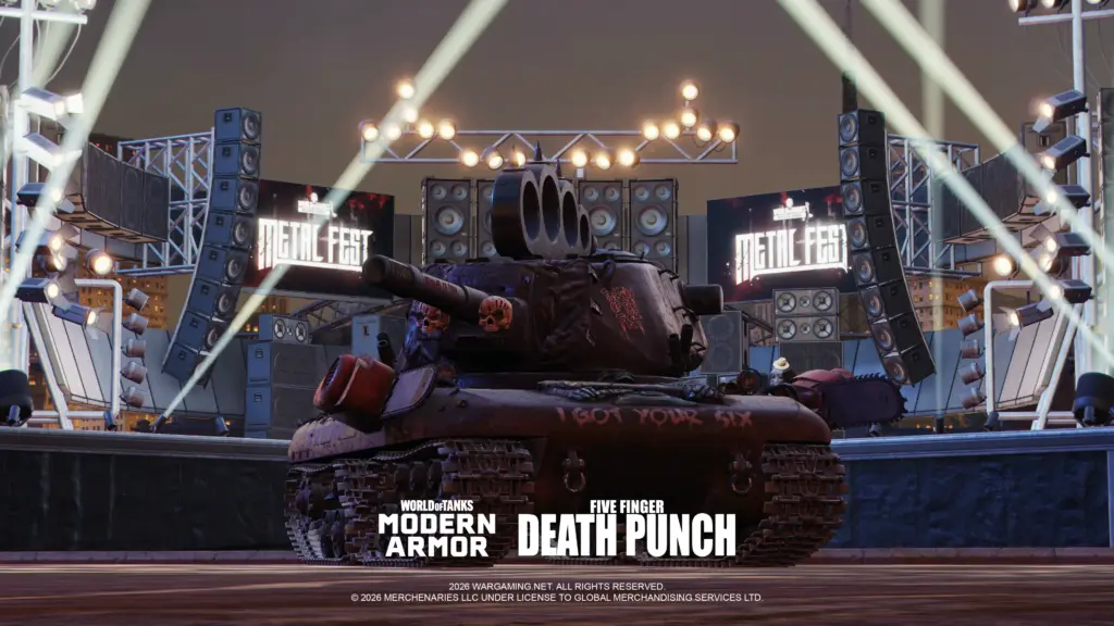 Metal Fest 2026 stiže u World of Tanks Modern Armor, predvodi ga Five Finger Death Punch TEHIX