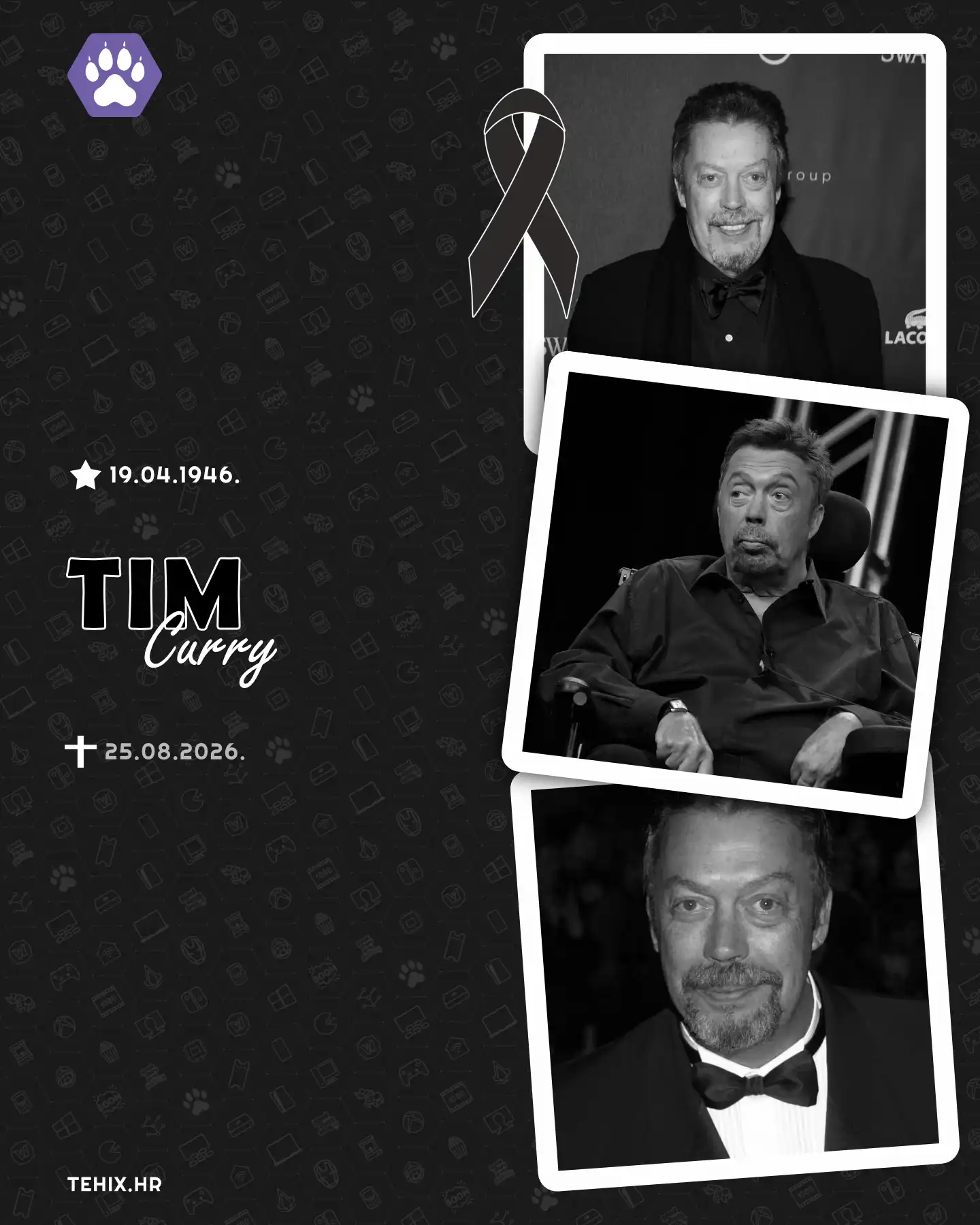 tim curry hall of fame tehix