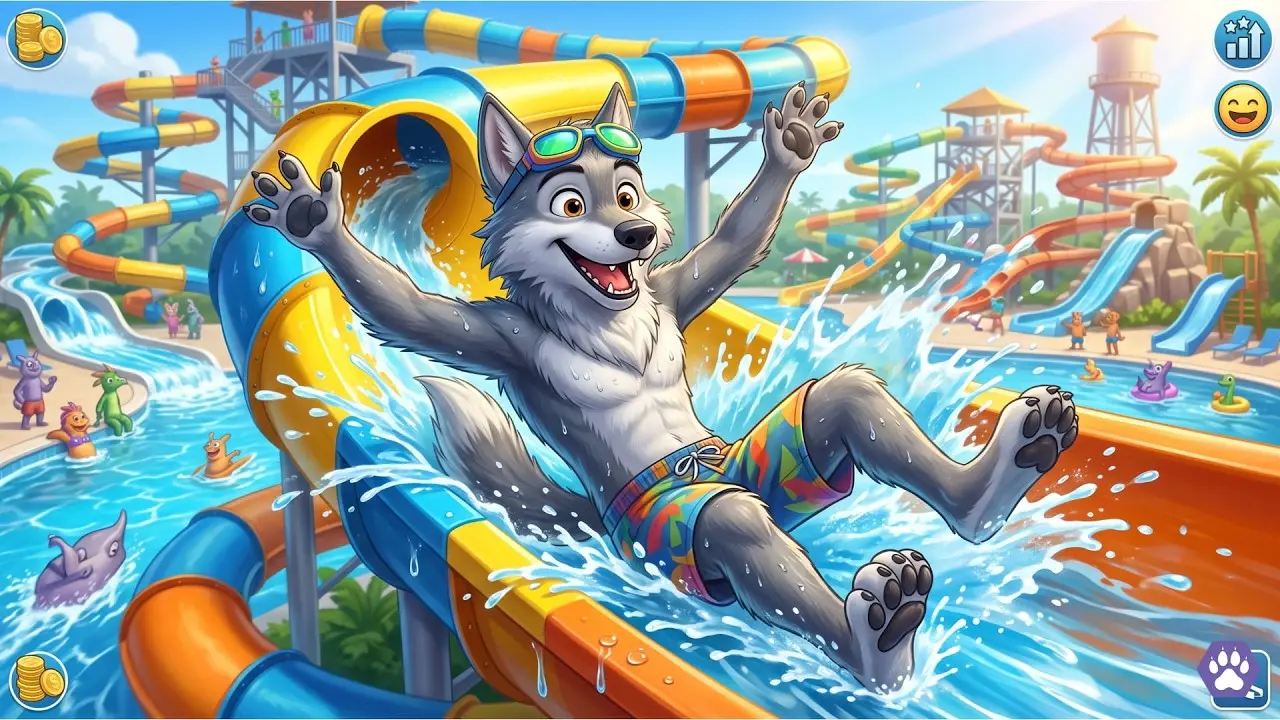 LUDILO U VODENOM PARKU! Waterpark Simulator TEHIX