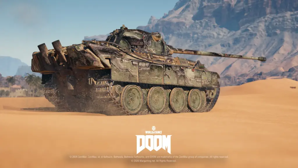 World of Tanks predstavlja DOOM u novoj posebnoj Borbenoj propusnici TEHIX