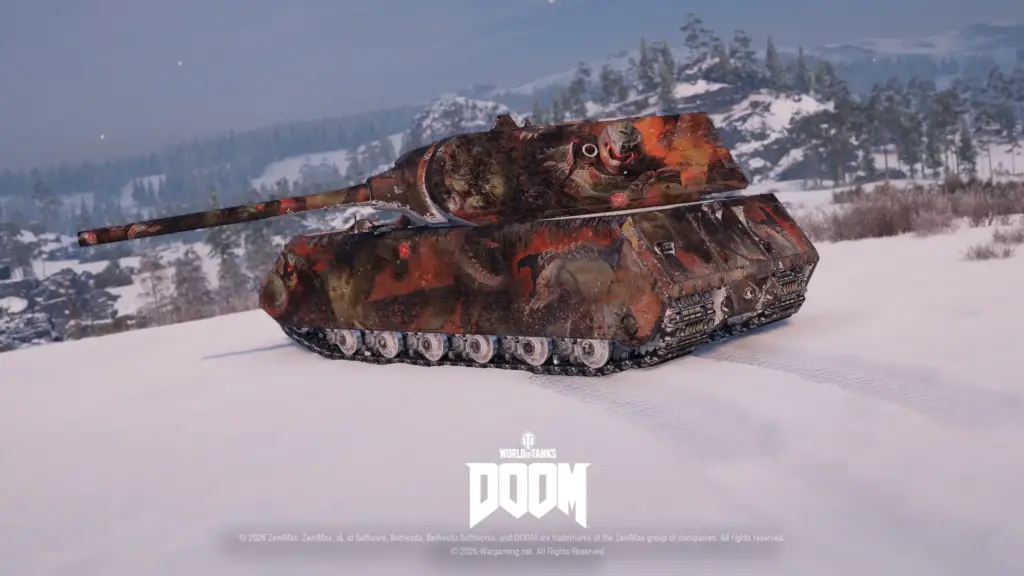 World of Tanks predstavlja DOOM u novoj posebnoj Borbenoj propusnici TEHIX