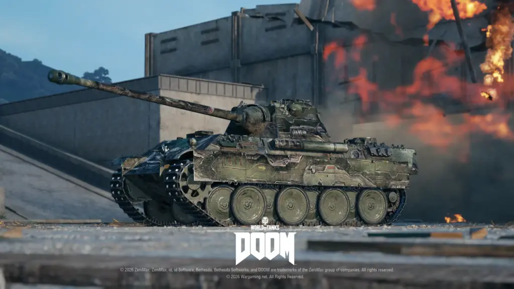 World of Tanks predstavlja DOOM u novoj posebnoj Borbenoj propusnici TEHIX