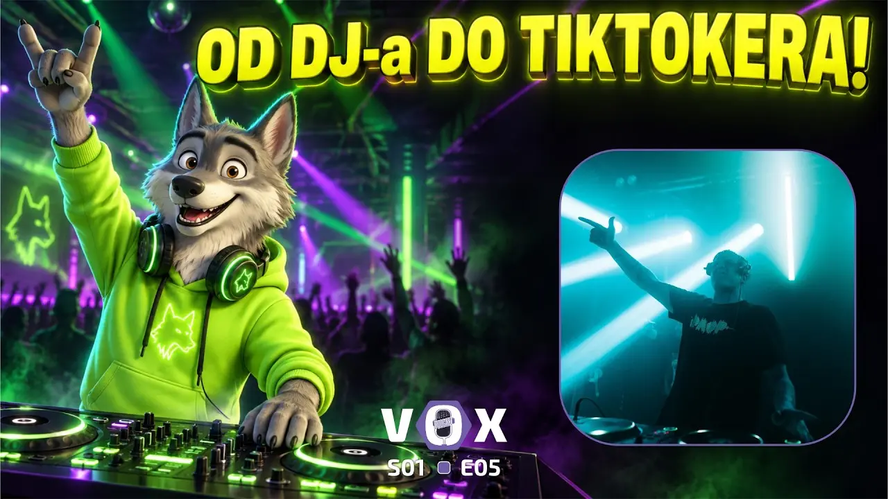 Od Underground DJ-a do TikTokera! Minimalist o Hejtu, GTA 6 i LotR-u | VOX PODCAST S01E05 TEHIX
