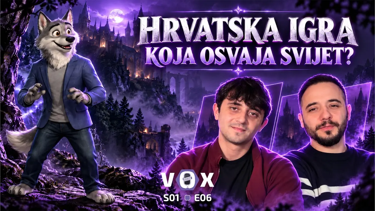 Dark Queen of Samobor: Dva brata iz Osijeka otkrivaju kako nastaje igra! | VOX PODCAST S01E06 TEHIX