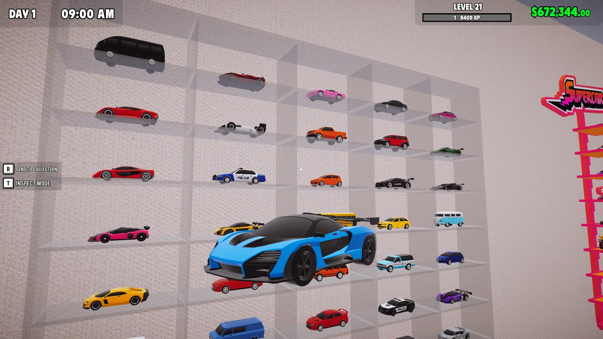 Supercar Collection Simulator – Mali autići i velika zabava u novom menadžerskom simulatoru