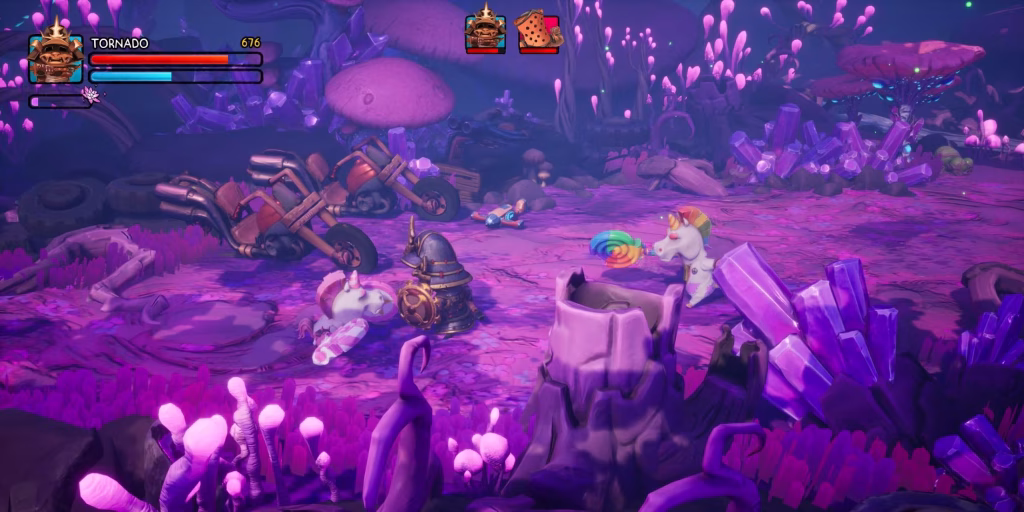 Big Helmet Heroes RECENZIJA