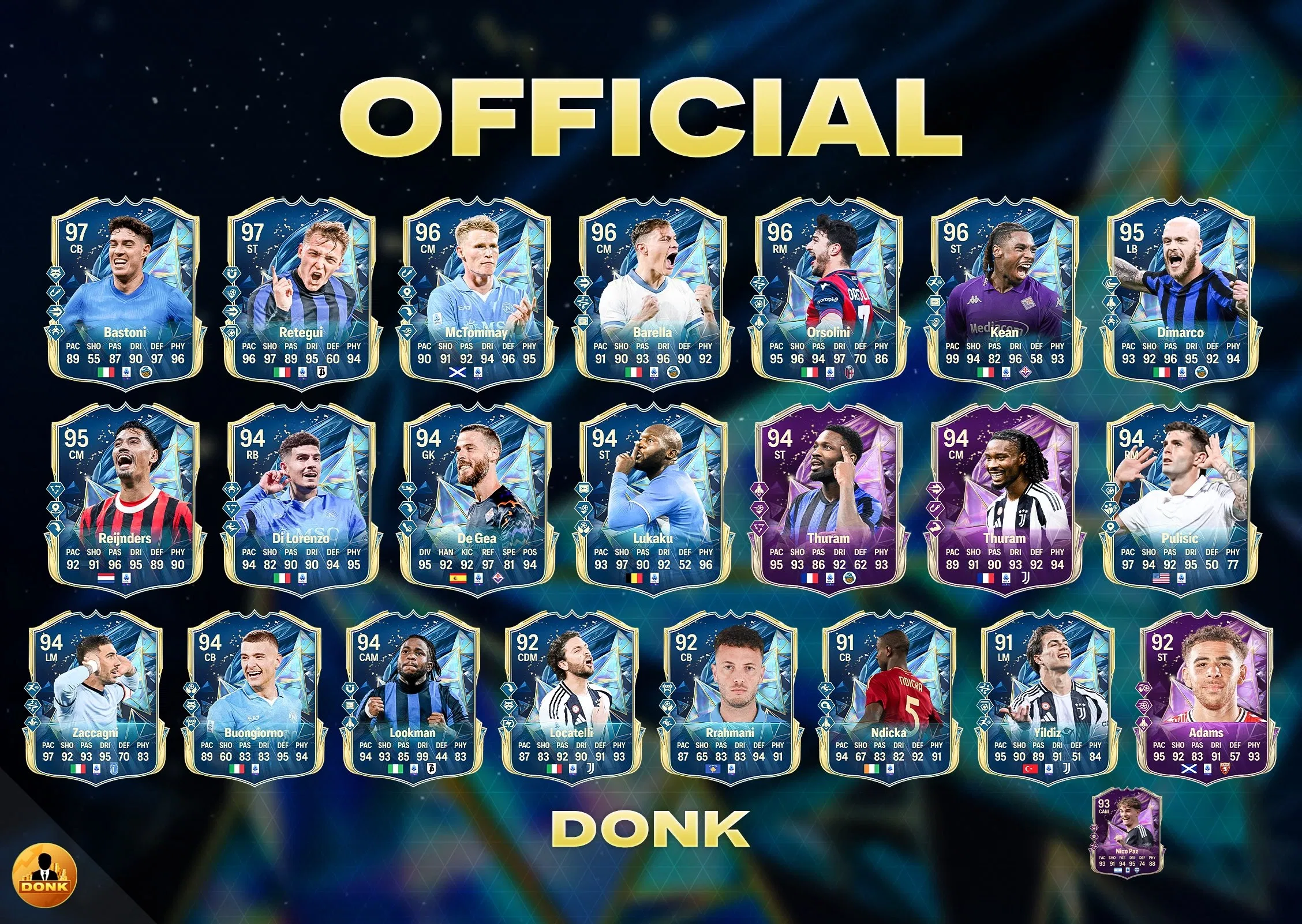 Došao je red na Serie A Team of the Season u EA Sports FC 25