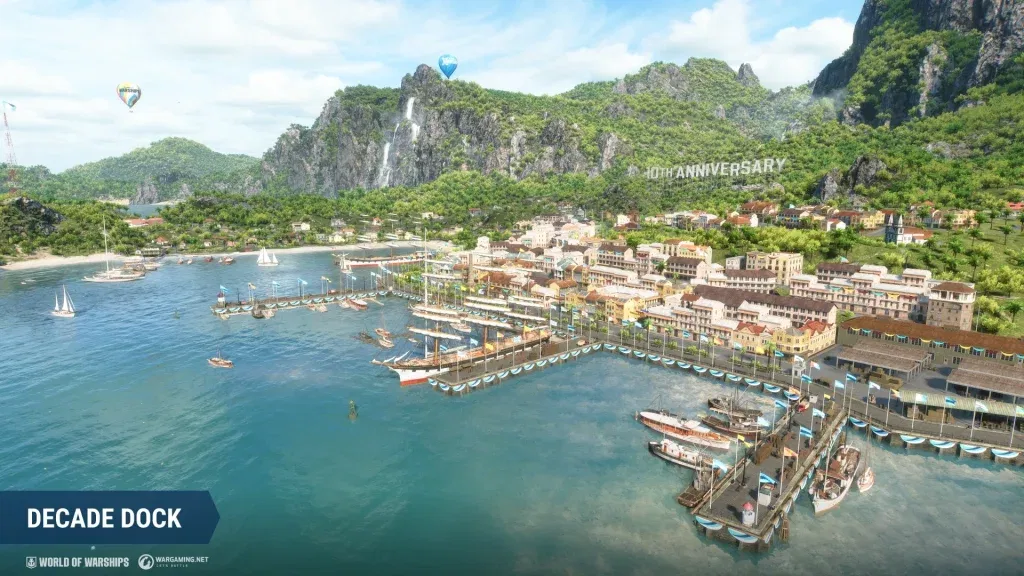 Proslavite desetljeće pomorske nadmoći u ažuriranju 10. obljetnice World of Warships 
