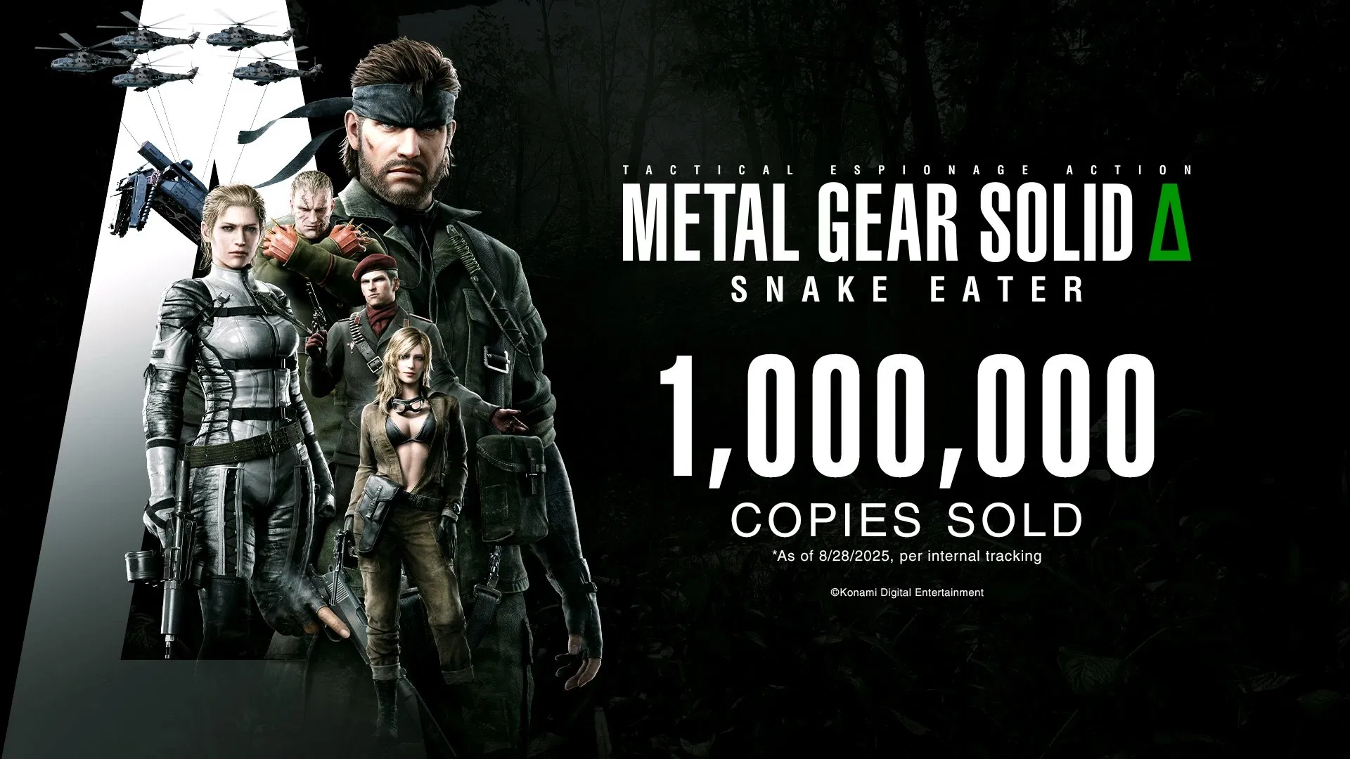 Metal Gear Solid Delta: Snake Eater prodao više od milijun kopija u samo dva dana