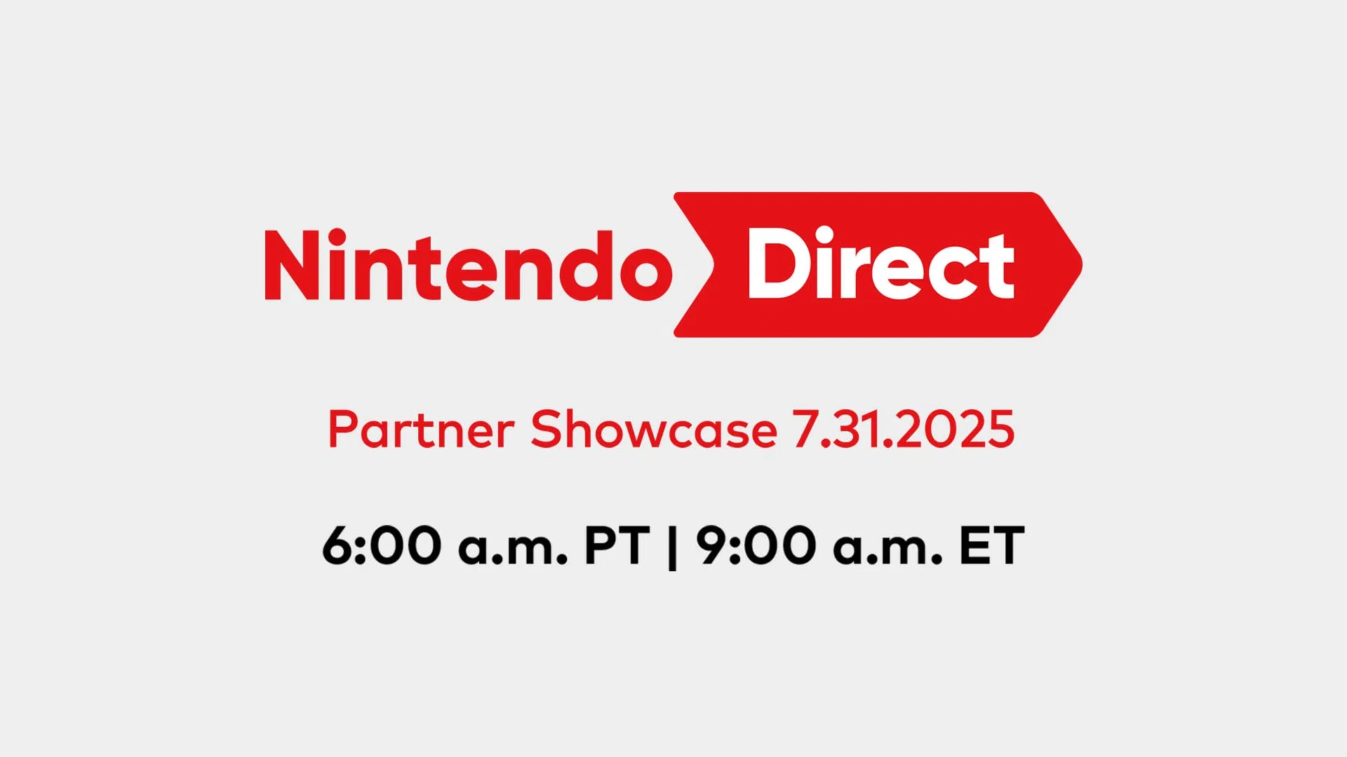 Nintendo sutra prikazuje novi Direct Partner Showcase