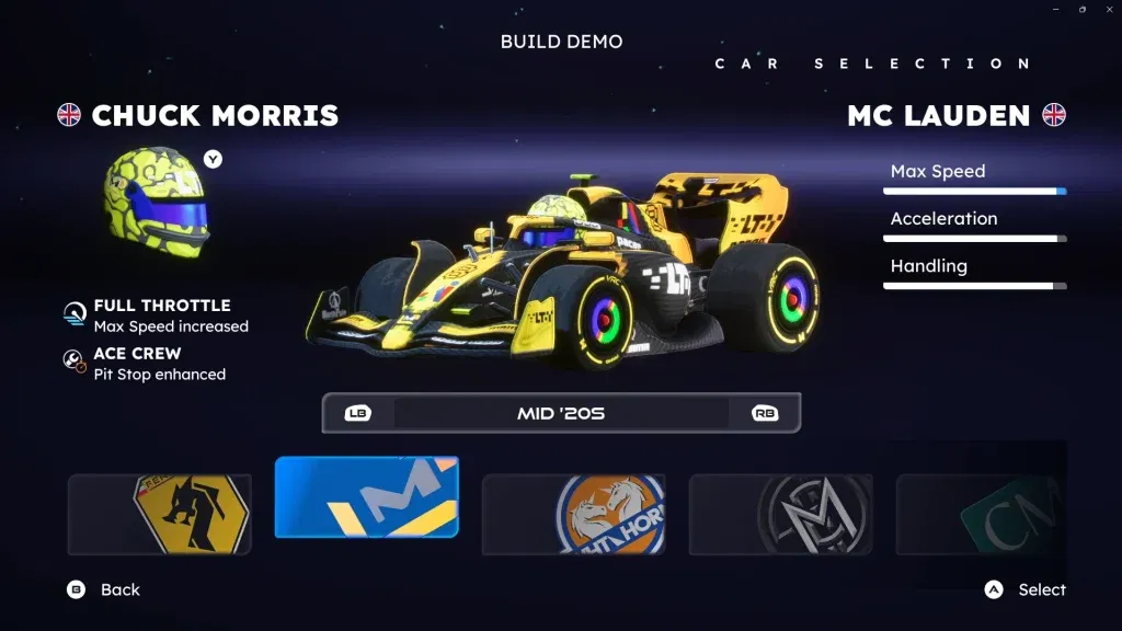 Formula Legends zakoračio u demo verziju, a imena vozača su osvojila internet