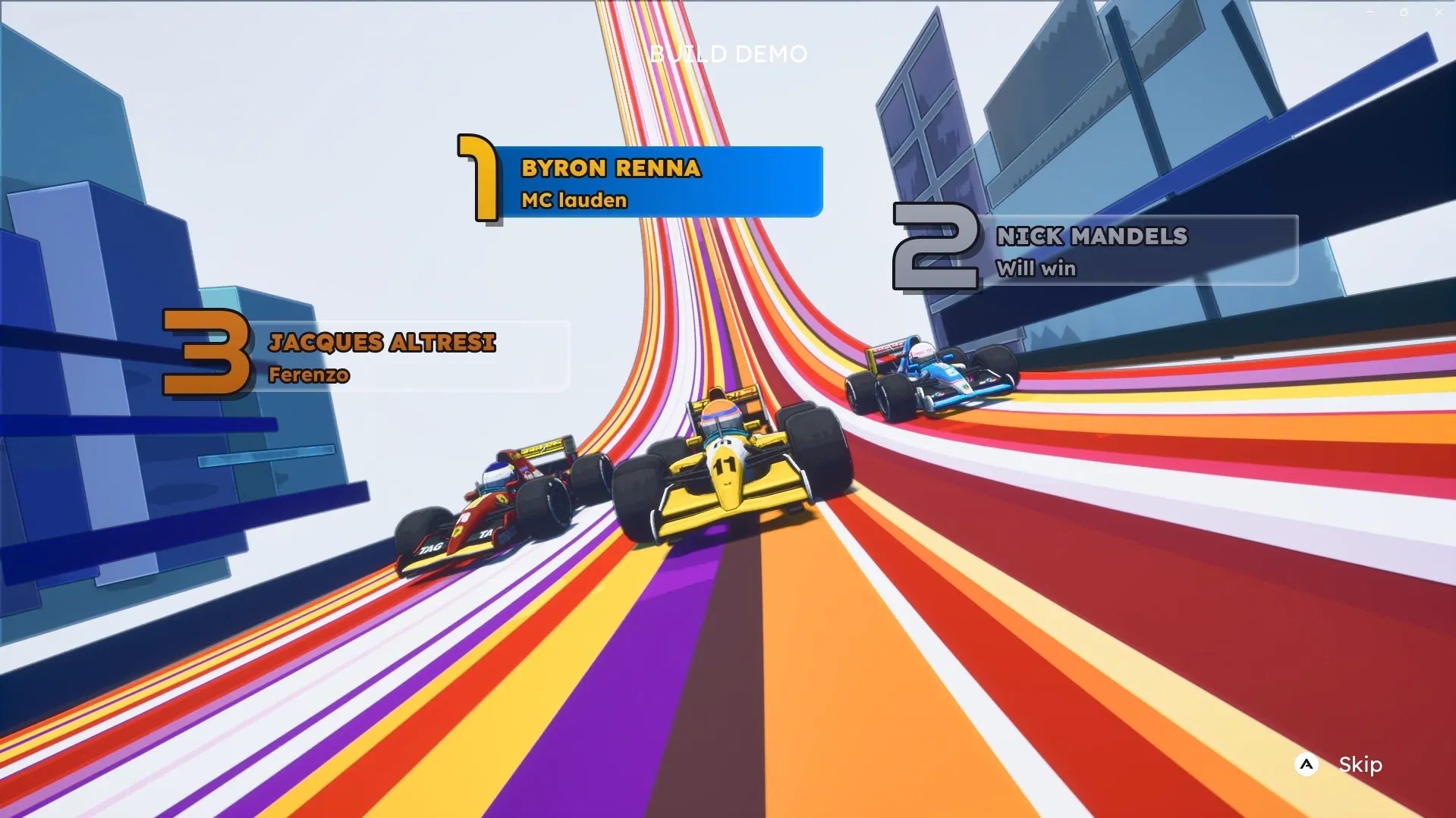 Formula Legends zakoračio u demo verziju, a imena vozača su osvojila internet