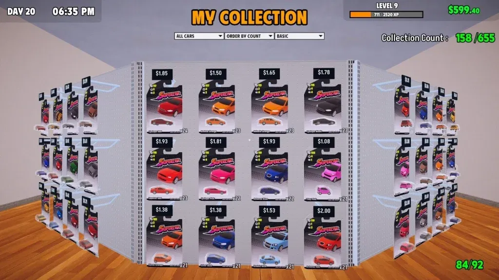 Supercar Collection Simulator – Mali autići i velika zabava u novom menadžerskom simulatoru