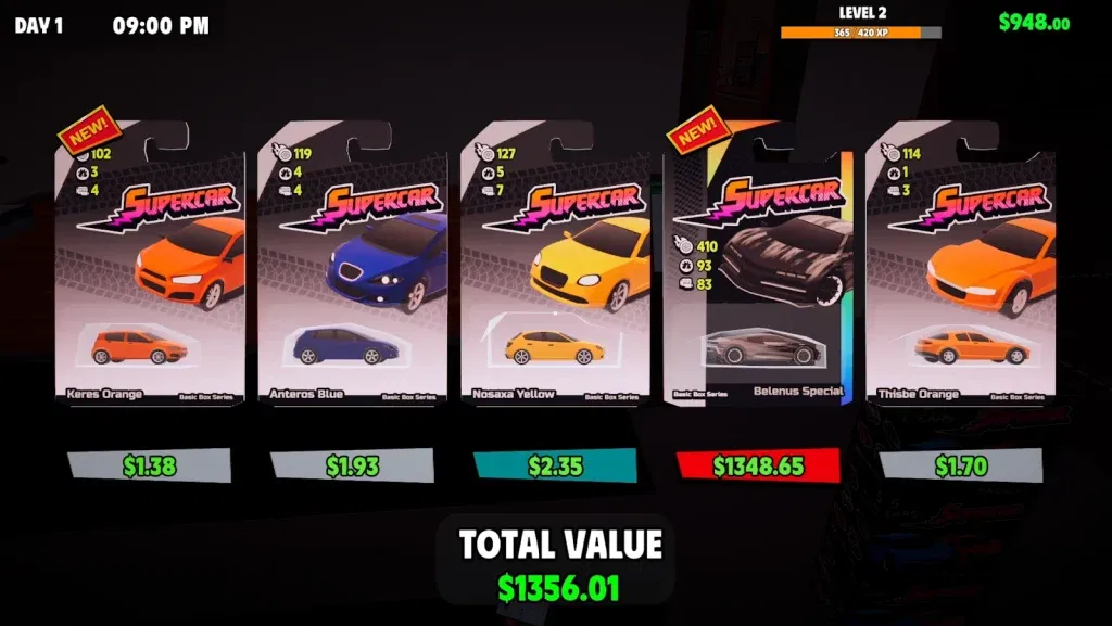 Supercar Collection Simulator – Mali autići i velika zabava u novom menadžerskom simulatoru
