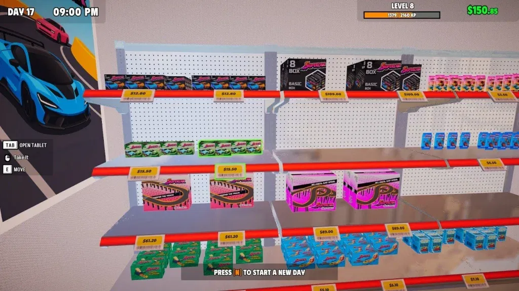 Supercar Collection Simulator – Mali autići i velika zabava u novom menadžerskom simulatoru