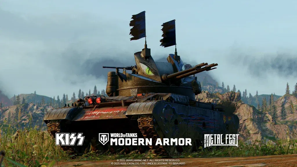 KISS pali Metal Fest u World of Tanks Modern Armor!