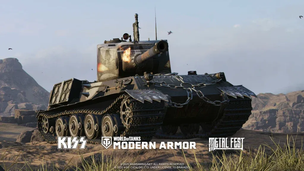 KISS pali Metal Fest u World of Tanks Modern Armor!