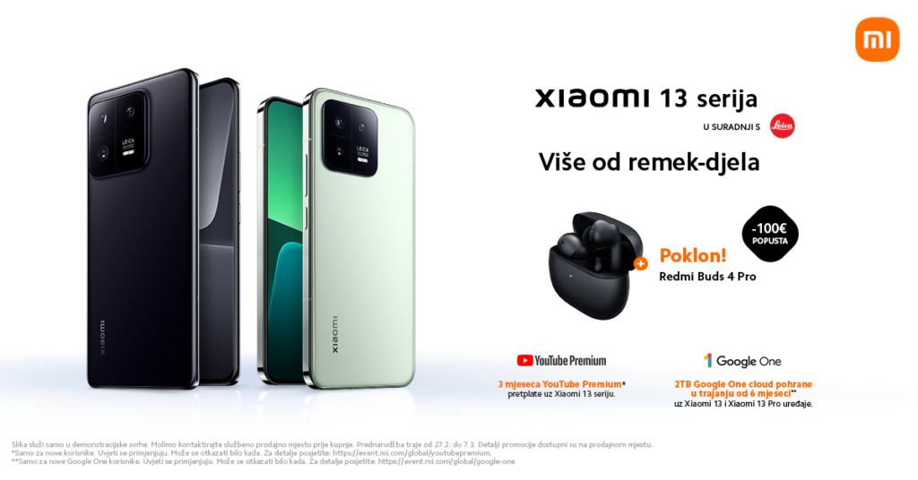 Xiaomi lansirao mobitele iz serije 13 proizvedene u suradnji s Leicom TEHIX