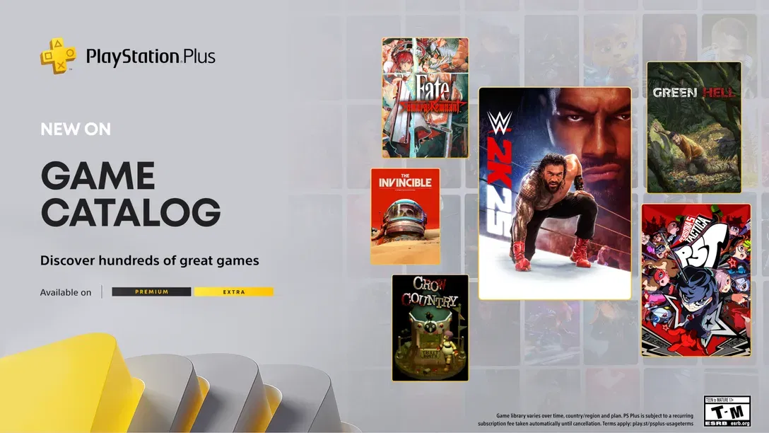 Katalog PlayStation Plus igara za rujan donosi WWE 2K25 i Persona 5 Tactica