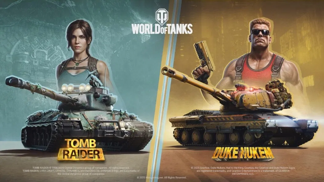 Lara Croft i Duke Nukem stižu u World of Tanks!